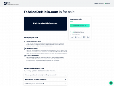 fabricadehielo.com snapshot