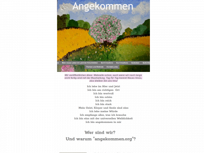 angekommen.org snapshot
