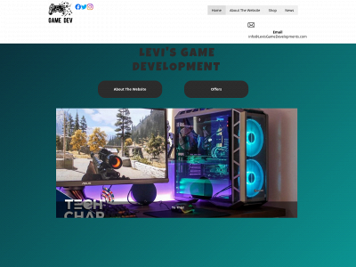 levisgamedevelopments.com snapshot