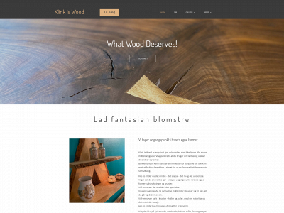 klinkiswood.dk snapshot