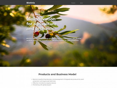 biotinia.com snapshot
