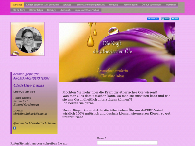 aromafachberater-christine.at snapshot