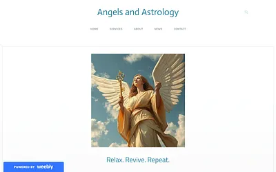 www.angels-and-astrology.com snapshot