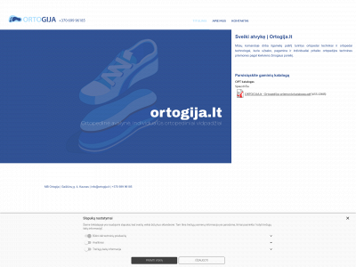 ortogija.lt snapshot