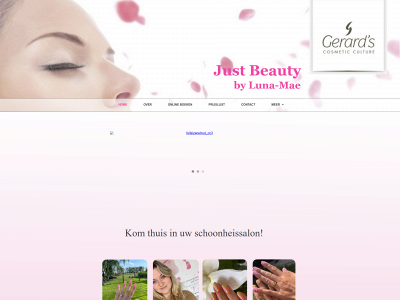 just-beauty.be snapshot