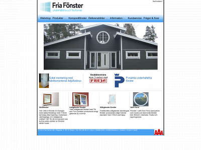 friafonster.se snapshot