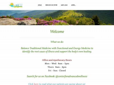 www.centerforadvancedwellness.com snapshot