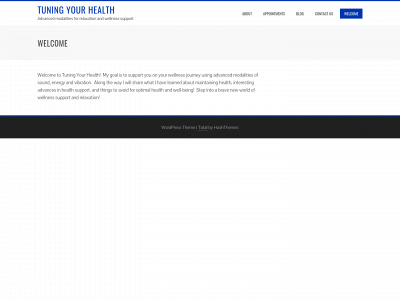 tuningyourhealth.com snapshot