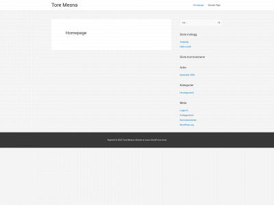toremesna.no snapshot