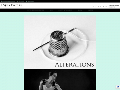 cajenacouture.com snapshot