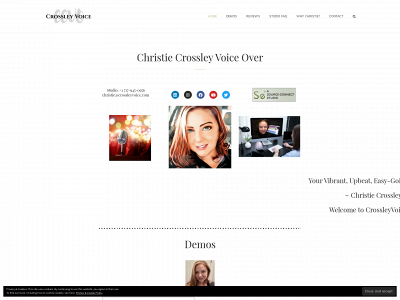crossleyvoice.com snapshot