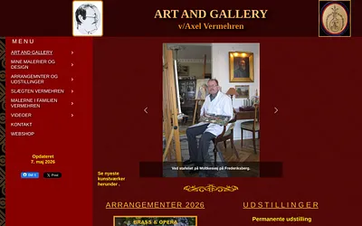 artandgallery-axelvermehren.dk snapshot