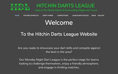 hitchindartsleague.co.uk snapshot