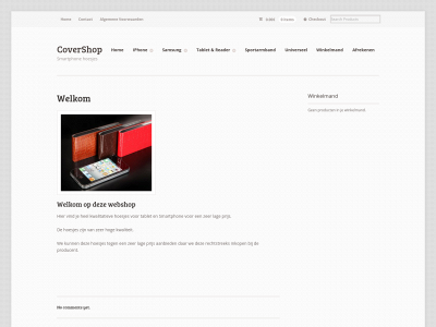 covershop.be snapshot