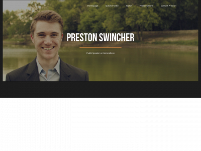 prestonswincher.com snapshot