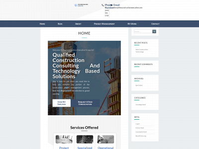 theconstructionexecutive.com snapshot