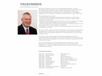michaelostergaard.dk snapshot
