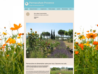 permaculture-provence.fr snapshot