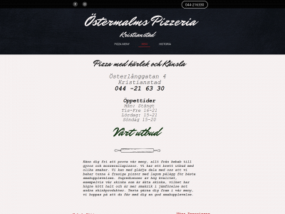 ompizzeria.se snapshot