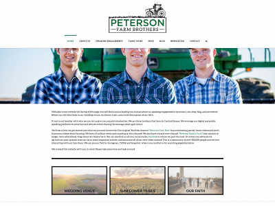 petersonfarmbrother.com snapshot