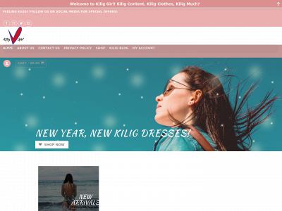 kiliggirl.com snapshot
