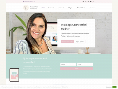izabelmedher.com snapshot