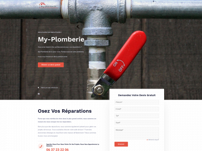 my-plomberie.com snapshot