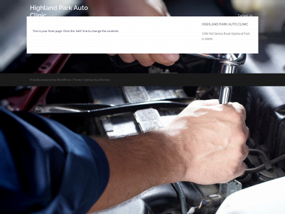 highlandparkautoclinic.com snapshot