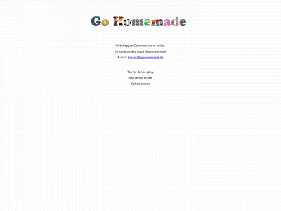 gohomemade.dk snapshot