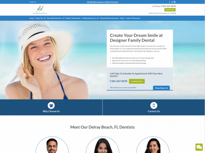 designerfamilydental.com snapshot