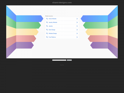 shami-designs.com snapshot