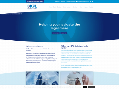 kplsolicitors.com snapshot