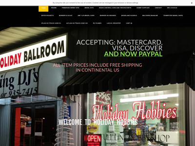 www.holidayhobbies.com snapshot