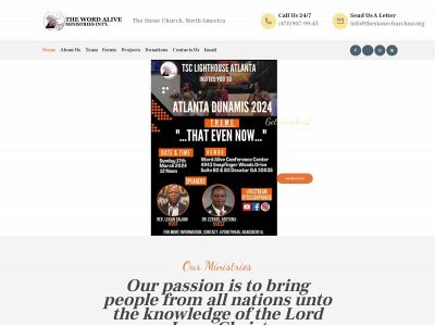 thestonechurchna.org snapshot