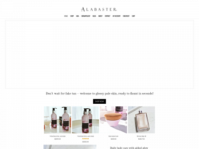 alabasterskin.com snapshot