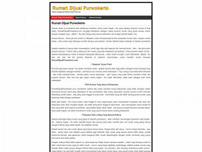 rumahdijualpurwokerto.com snapshot