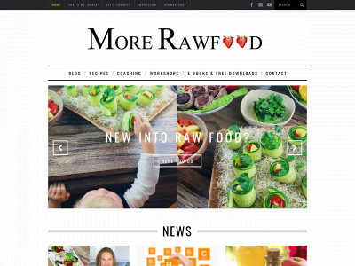 morerawfood.com snapshot