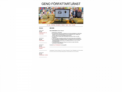 genoforfattartjanst.se snapshot