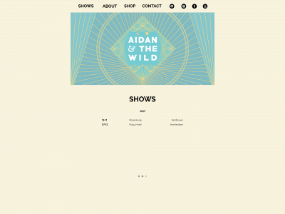 aidan-music.com snapshot