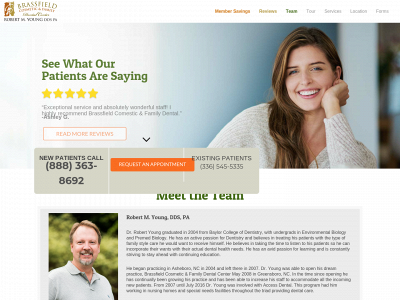 brassfielddental.com snapshot