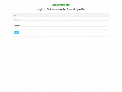 specsimplebot.com snapshot