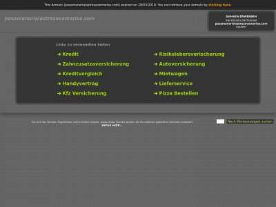 pasamanerialastresavemarias.com snapshot