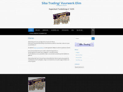 sibatrading.nl snapshot