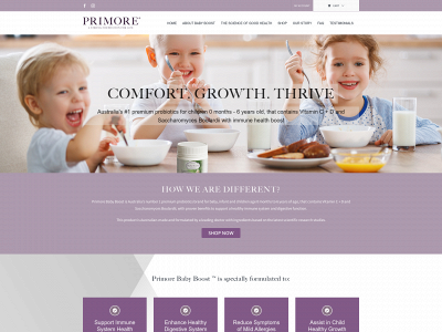 primore.com.au snapshot