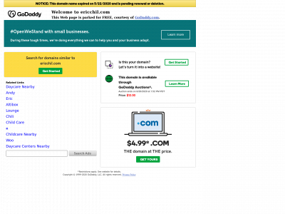 ericchil.com snapshot