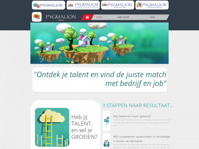 pygmalion-talent.be snapshot