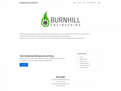 burnhillengineering.com snapshot