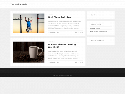 theactivemale.com snapshot