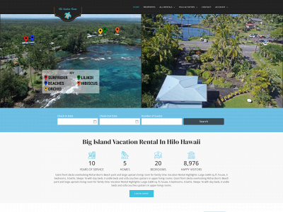 hilovacationhomes.com snapshot