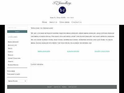 izjewellery.co.uk snapshot